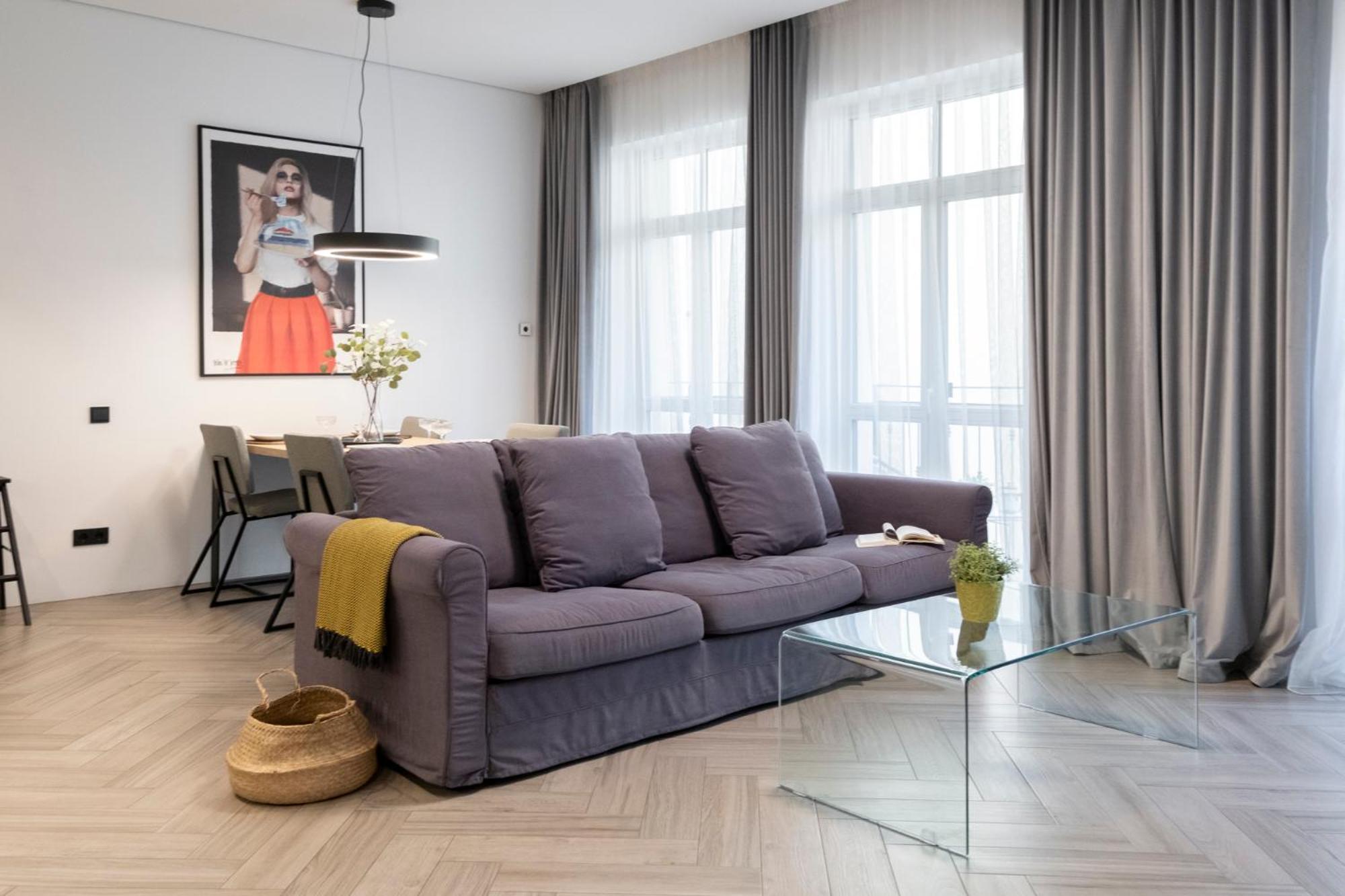 Cohost I Oldtown 60M2 Apt W-Garage Parking, Balcony & Self Check-In VNO Buitenkant foto