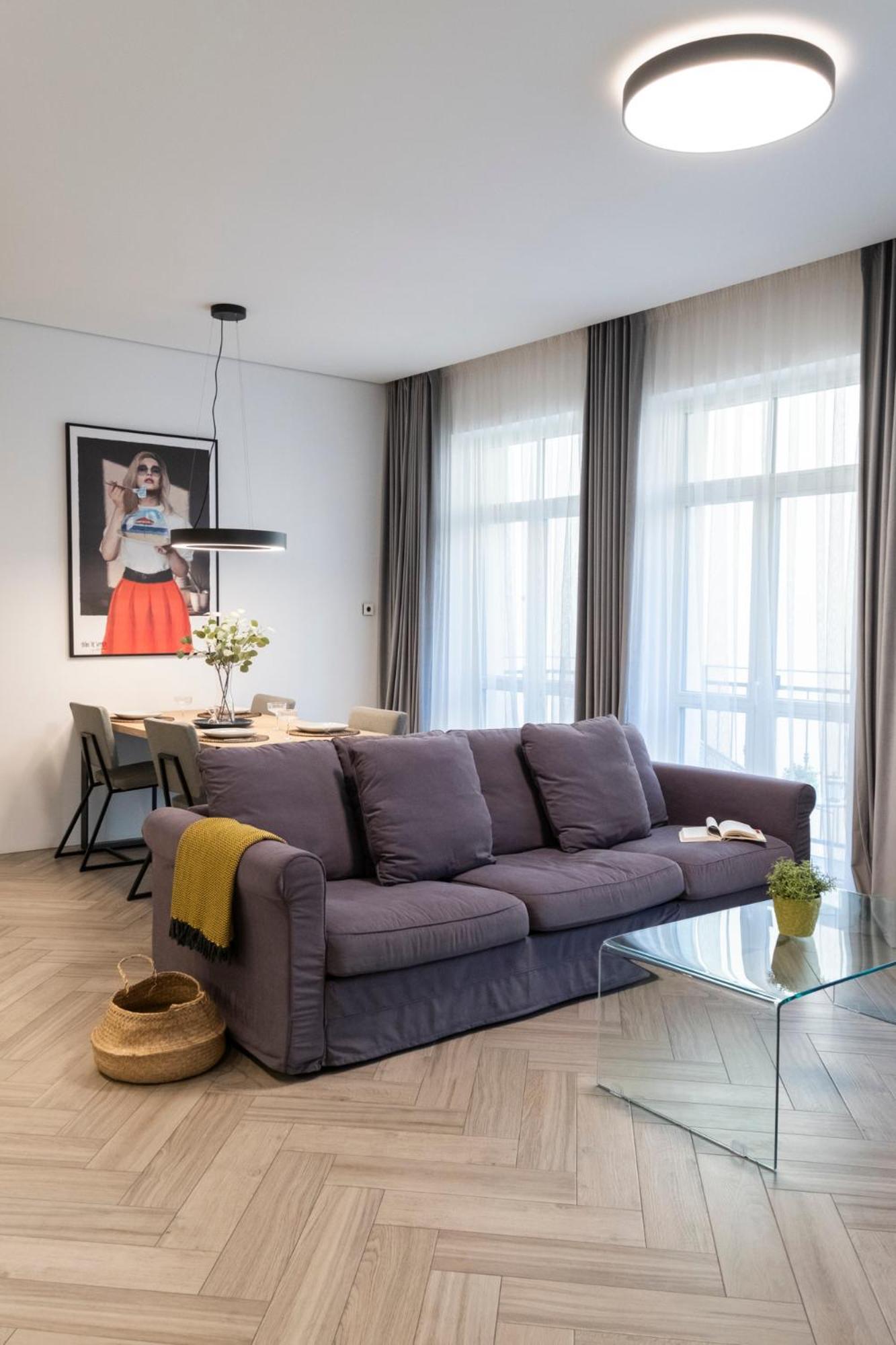 Cohost I Oldtown 60M2 Apt W-Garage Parking, Balcony & Self Check-In VNO Buitenkant foto